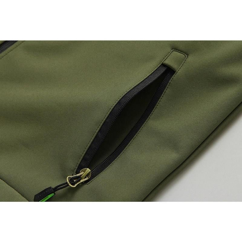 Mænds Udendørs Soft Shell Sport Varm Ensfarvet Vest