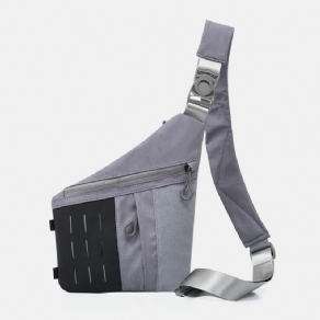 Mænd Sport Multi-Lommer Anti-Tyveri Crossbody Bag Brysttaske Sling Bag