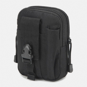Mænd Camouflager Stor Kapacitet Vandtæt 6 Tommer Telefon Taske Udendørs Sport Talje Tactical Taske