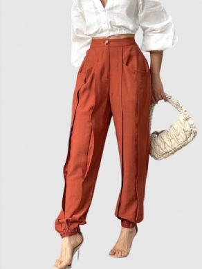 Daily Simple Regular Fit Solid Pants