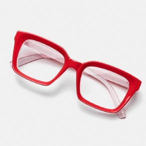 5-Farvet Tykt Stel Cat-Eye Box Læsebriller