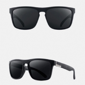 Mænd Full Square Frame Hd Polariseret Uv-Beskyttelse Udendørs Solskærmssolbriller