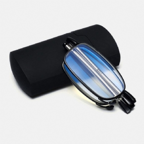 Unisex Anti-Blåt Lys Foldbart Bærbart Teleskopisk Strækstel Forældregave Læsebriller Presbyopiske Briller