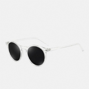 Unisex Gradient Lens Transparent Full Frame Polariserede Uv-Beskyttelsescoatede Solbriller