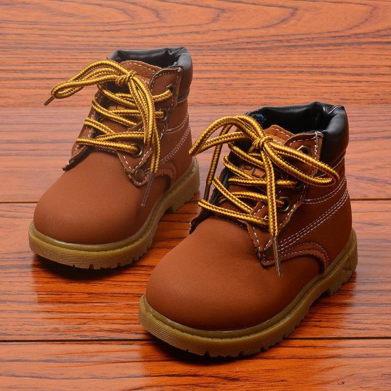 Moderigtige Unisex Timbs-Støvler Til Børn