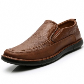 Mænd Skridsikker Slip-On-Elastisk Bånd Blød Sål Causal Daily Oxfords